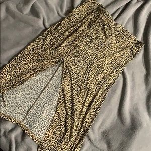 Animal Print Skirt